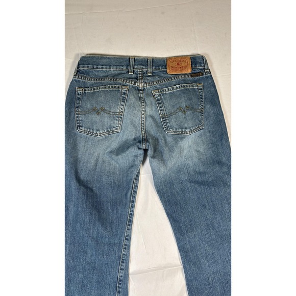 Lucky Brand Dungarees Jeans Womens 6 28 Sweet N' Low Bootcut USA Low Rise Y2K - Picture 12 of 15